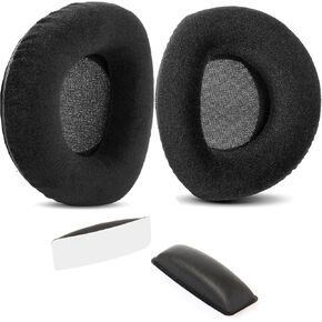 Soft Earpads Cushion&Headband Replacement Compatible with Sennheiser RS160 RS170 RS180 HDR160 HDR170 HDR180 Headphones Ear Pads with Comfortable Fabric and Memory Foam