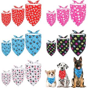 PET SHOW 15 Pack Easter Dog Bandanas Bulk Large Medium Small 3 Mixed Sizes Bunny Eggs Dogs Head Scarves Spring Puppy Triangle Bibs Kerchief Set Cats Pets Girl Boy Grooming Accessories
