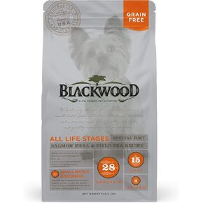 Blackwood Special Diet All Life Stages Dry Dog Food, 15Lb., Salmon Meal & Field Pea Recipe, Sensitive Skin and Stomach, Grain Free Dog Food