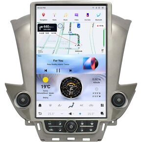 14.4 Inch Qualcomm Android 13 Car Radio for Chevrolet Suburban Tahoe GMC Yukon 2014-2020 Stereo Upgrade Touch Screen Carplay Android Auto GPS Navigation Multimedia Player (Original 8 Inch Screen)