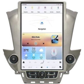 14.4 Inch Qualcomm Android 13 Car Radio for Chevrolet Suburban Tahoe GMC Yukon 2014-2020 Stereo Upgrade Touch Screen Carplay Android Auto GPS Navigation Multimedia Player (Original 8 Inch Screen)