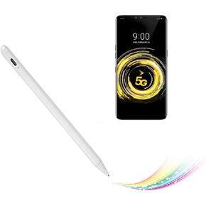 Stylus Pen for OnePlus Pad,Active Capacitive Digital Pencil Compatible with OnePlus Pad Stylus Pen,Good for Note-Taking and Drawing Pens with Touch Control and Type C Recharge,White