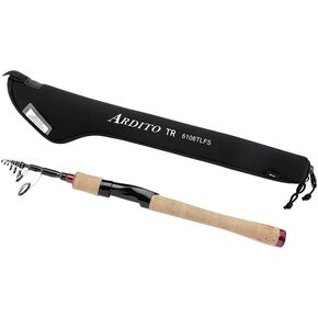 Daiwa ARD6106TLFS-TR ARDITO Telescopic Travel Rod, Sections= Telescopic, Line Wt. = 3-10