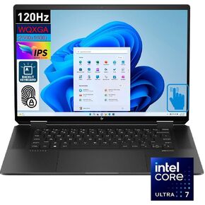 HP Spectre x360 2-in-1 Laptop 16.0" 120 Hz Touchscreen IPS WQXGA (14th Gen Intel Ultra 7-155H, 16GB LPDDR5X RAM, 1TB SSD, Intel Arc, Backlit KYB, FP Reader, 2 TB4, WiFi, Win 11 Home)