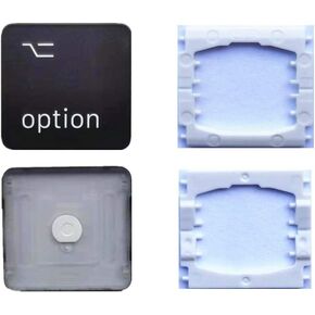 Replacement Individual Right Option Key Cap and Hinges are Applicable for MacBook Pro A1706 A1707 A1708 Keyboard to Replace The Right Option Key Cap and Hinge