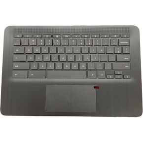 Replacement for HP Chromebook 14 G6 CB14G6 CelN4000 15.6" Laptop Upper Case Palmrest Keyboard Touchpad Assembly Part L90459-001