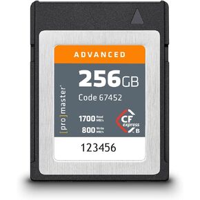 ProMaster CFexpress Type B 256GB Advanced, (Model 67452)