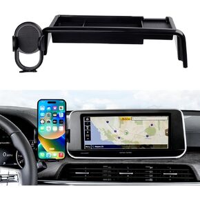 حامل هاتف السيارة Autorder لعام 2020 2021 2022 ملحقات KIA Telluride مقاس 10.25 بوصة حامل للهاتف الخلوي مع منظم لوحة القيادة بدون استخدام اليدين ودوران 360 درجة