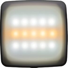 UST Lightweight and Compact Slim LED Emergency Camp Light, Rechargeable Light, White and Amber LEDs for Warm and Cool Light Options