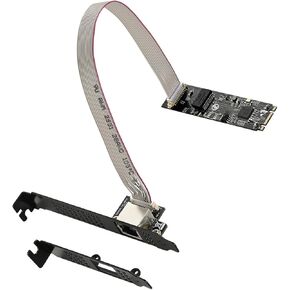 5000Mbps Networking Card B+M Key to PCIe Adapters 5Gbps Ethernets Controllers Card for Win7 8 10 11