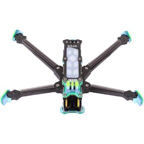 طقم إطار DYS Drone FPV من ألياف الكربون 6 بوصة يدعم وحدة الهواء DJI O3 لطائرة السباق بدون طيار Freestyle FPV Drone (SFX6 X Type)