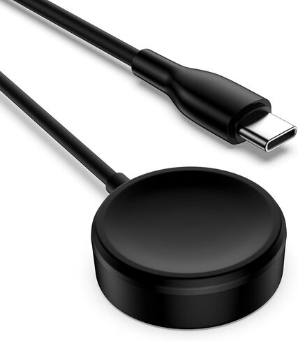شاحن ساعة مغناطيسي USB C، شاحن لاسلكي مغناطيسي iWatch 3FT USB نوع C كابل شحن سريع بديل لسلسلة ساعات Apple 9/8/7/6/SE2/SE/5/4/3/2/1/Ultra 2/Ultra Wireless قاعدة شحن in Kuwait