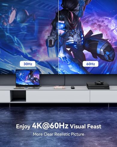 محول HDMI 3 في 1 مخرج 4K@60Hz، محول مقسم HDMI جانا مع جهاز تحكم عن بعد، موزع صندوق سويتش HDMI 2.0 ثلاثي الابعاد، HDCP2.2، HDR، متوافق مع Xbox، PS5/4/3، فاير ستيك، روكو، مشغل بلو راي، ذهبي وردي in Kuwait