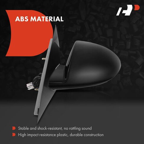 A-Premium Right Passenger Side Power Door Mirror - Compatible with Chevy Impala 2006-2013, Impala Limited 2014-2016 - Non-Heated, Non-Folding, Black - Outside Rear View Mirror - Replace# 20759190 in Saudi Arabia