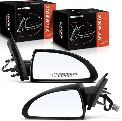 A-Premium Right Passenger Side Power Door Mirror - Compatible with Chevy Impala 2006-2013, Impala Limited 2014-2016 - Non-Heated, Non-Folding, Black - Outside Rear View Mirror - Replace# 20759190 in Saudi Arabia