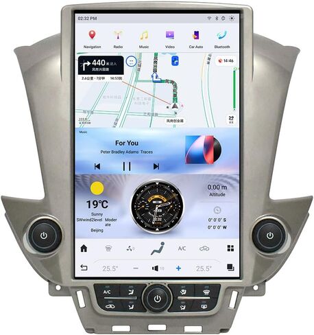 14.4 Inch Qualcomm Android 13 Car Radio for Chevrolet Suburban Tahoe GMC Yukon 2014-2020 Stereo Upgrade Touch Screen Carplay Android Auto GPS Navigation Multimedia Player (Original 8 Inch Screen) in Saudi Arabia