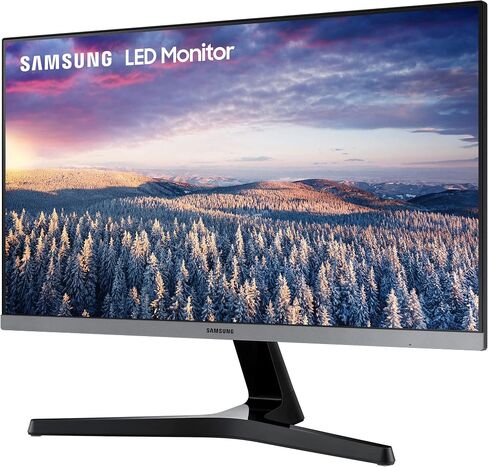 Samsung - 24" LED FHD AMD FreeSync Monitor with Bezel-Less Design (HDMI, D-sub) - Black in Saudi Arabia