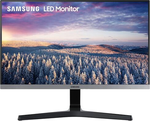 Samsung - 24" LED FHD AMD FreeSync Monitor with Bezel-Less Design (HDMI, D-sub) - Black in Saudi Arabia