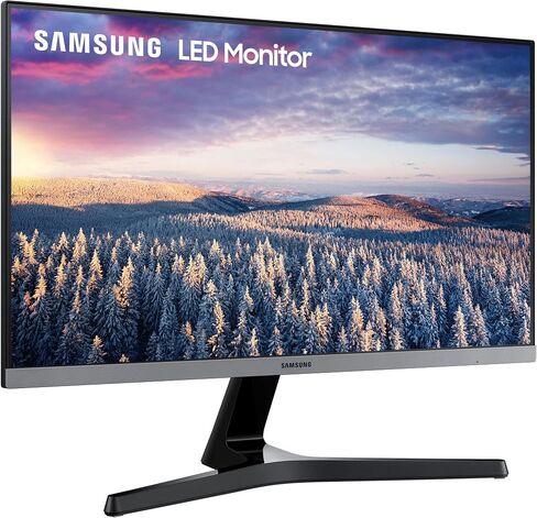 Samsung - 24" LED FHD AMD FreeSync Monitor with Bezel-Less Design (HDMI, D-sub) - Black in Saudi Arabia