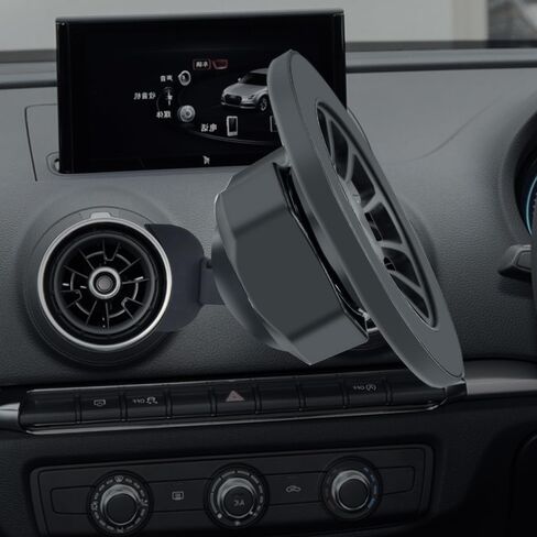 BEERTE Fits MagSafe Car Mount Fit for Audi A3 2014-2020 [مغناطيس مطور] حامل هاتف مغناطيسي لفتحة تهوية السيارة بدون استخدام اليدين مناسب لهاتف iPhone 15 14 13 12 Series MagSafe Case جميع الهواتف in Saudi Arabia