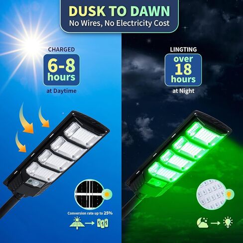 Hog Lights for Night Hunting - 12000LM Green Hunting Light, Solar Powered with Remote Control, Waterproof and Motion Activated Feeder Green Light for Hunting Hogs Deer Coyote Varmint in Saudi Arabia