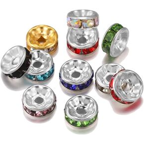 100pcs Fishing Beads Fishing Wedding Spinner Rig Making Supplies Walleye 8mm