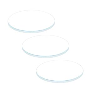 HARFINGTON 3 قطع AR-Coating Watch Lens 32.5mmx1.5mm ساعة معدنية مسطحة مستديرة كريستال زجاج