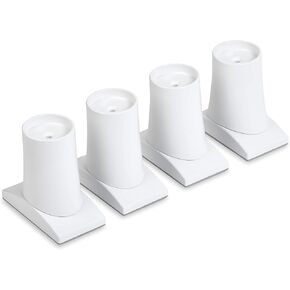 Wall Nanny Extender - 4 Inch Baby Gate Extension Kit (Made in USA) Extends Pressure Mounted Gates 4 Inches + Protects Walls - for Child, Pet & Dog Gates - Protector (4 Pack)