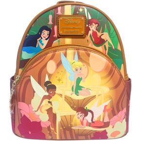 Loungefly Exclusive Disney Pixie Hollow Fairies Glow in the Dark Mini Backpack