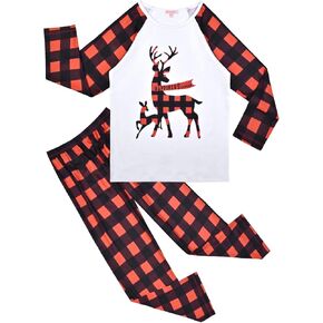 QPANCY Pajamas for Girls Unicorn Pjs Sets Little Kids Cotton Pyjama Sleepwear