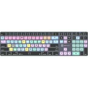 Logickeyboard Wireless Backlit 'Titan' Designed for Editing in Apple Final Cut Pro • p/n LKB-FCPX10-TM-US