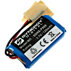 Synergy Digital Replacement Battery, Works with Plantronics 66278-01 Replacement, (Li-Pol, 3.7V, 120 mAh) Ultra Hi-Capacity Battery