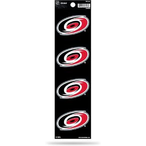Rico Industries NHL Hockey Quad Decal 3" x 12" Quad Decal - (4) Decals