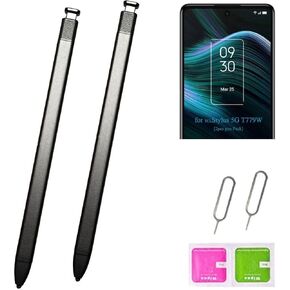 (2pcs Pen Pack) for TCL Stylus Replacement s Pen,T779W Stylus Pen Replacement Parts for TCL Stylus (5G) T779W 6.81 Inches (Black/Gray)