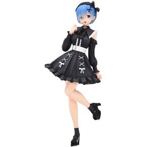 Furyu Re:Zero Starting Life in Another World statuette PVC Trio-Try-iT Rem Girly Outfit Black 21 cm