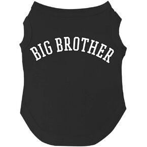 مقاسات تي شيرت Big Brother للكلاب والألعاب والسلالات الكبيرة (أحمر، متوسط ​​894)