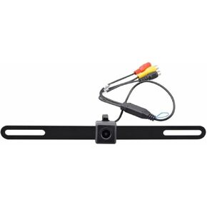 Jensen BUCAM400AJ كاميرا احتياطية للرؤية الخلفية مثبتة على لوحة الترخيص العالمية مع ميكروفون in Kuwait