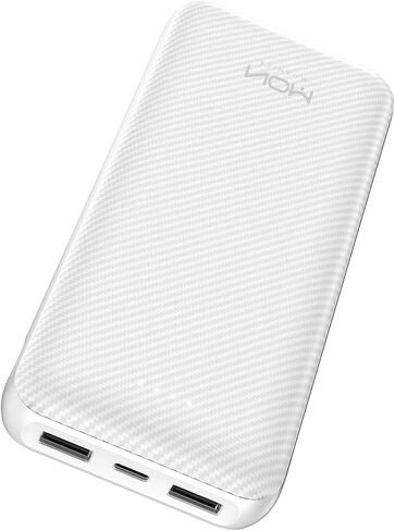 شاحن محمول MOXNICE بسعة 20000 مللي أمبير في الساعة، شاحن هاتف خارجي USB-C 5V/3A، متوافق مع iPhone 15 14 13 12، Galaxy S24 S23 S22، iPad، Pixel، إلخ (أسود) in Saudi Arabia