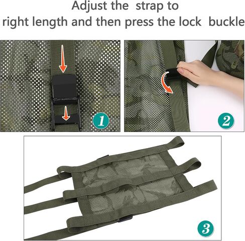 Universal Tree Stand Seat Replacement 16 X12" Adjustable Tree Stand Seat Deer Stand Accessories for Hunting for Climbing Treestands Ladder Stands Lock On Tree Stands, Easy To Install & Remove in Saudi Arabia