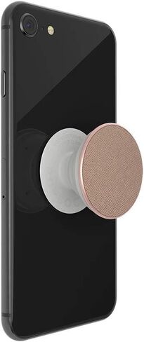 PopSockets: Collapsible Grip & Stand for Phones and Tablets - Saffiano Rose Gold in Saudi Arabia