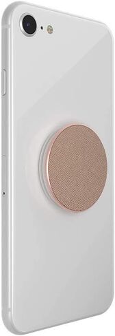 PopSockets: Collapsible Grip & Stand for Phones and Tablets - Saffiano Rose Gold in Saudi Arabia
