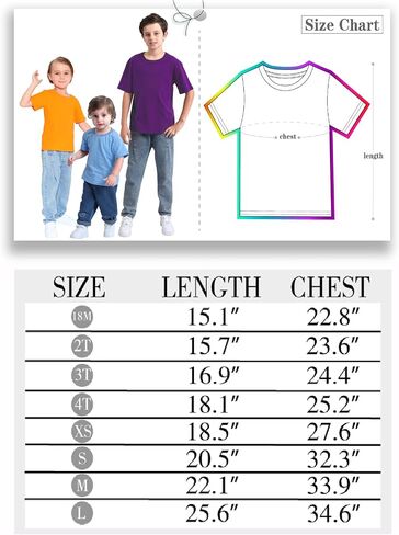 COSLAND Boys' 100% Cotton Heavyweight Short Sleeve Crewneck T Shirt in Saudi Arabia