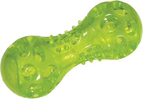 Chase 'n Chomp Durable TPR LED Light Up Fetch Dumbbell Dog Toy, Large in Kuwait