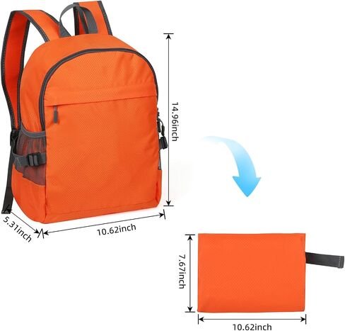 Valleycomfy 20L Hiking Backpack,Waterproof Lightweight Packable Backpack for Travel Camping Vacation Outdoor in Saudi Arabia