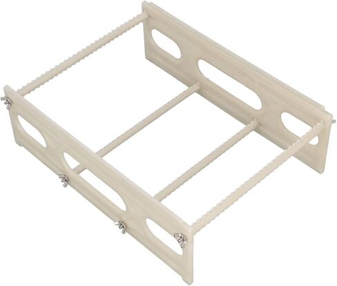 Record Drying Rack ABS Plastic Large Capacity Record Storage Holder Sawtooth Design in Saudi Arabia
