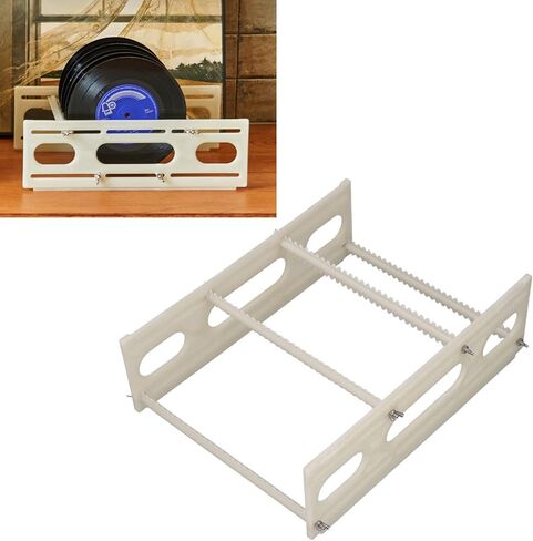 Record Drying Rack ABS Plastic Large Capacity Record Storage Holder Sawtooth Design in Saudi Arabia