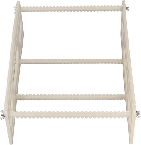 Record Drying Rack ABS Plastic Large Capacity Record Storage Holder Sawtooth Design in Saudi Arabia