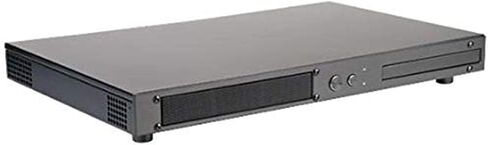 Silverstone Tek Thin Mini-ITX Media Center for Intel DH61AG Mother Board with Slim ODD Bay Case, Black PT12B in Saudi Arabia