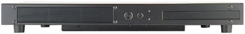 Silverstone Tek Thin Mini-ITX Media Center for Intel DH61AG Mother Board with Slim ODD Bay Case, Black PT12B in Saudi Arabia