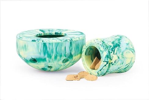 Ruffwear، لعبة Porcini، لعبة إثراء الكلب ووحدة التغذية البطيئة، المنشور الأزرق in Kuwait